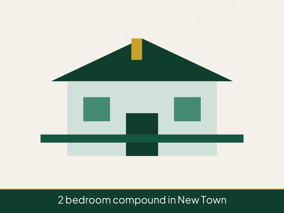 2 bedroom compound in New Town